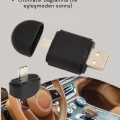 BUĞZ Kablosuz CarPlay Dönüştürücü – Akıllı Tak & Çalıştır Araç Adaptörü