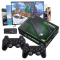 BUĞZ Kablosuz Çift Kollu Retro Oyun Kumandası, 32 GB Dahili Hafıza ile PC Uyumlu Siyah Gamepad