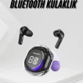 BUĞZ Kablosuz Dijital Göstergeli Powerbanklı IOS ve  Android Uyumlu Gaming Kulaklık - BUĞZ