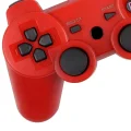 BUĞZ Kablosuz joystick kırmızı renk hızlı şarj özellikli Playstation 3 uyumlu 1 yıl garantili
