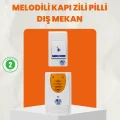 BUĞZ Kablosuz Kapı Zili Ev ve Ofis İçin Konforlu Çözüm