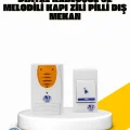 BUĞZ Kablosuz Kapı Zili Kolay Kurulumlu Modern Kullanım