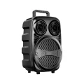 BUĞZ Kablosuz Karaoke Hoparlör Mikrofonlu RGB Işıklı Bluetooth Speaker USB TF Kart Destekli