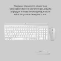 Kablosuz Klavye Mouse Takımı - Ergonomik, Sessiz ve Enerji Tasarruflu