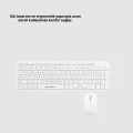 BUĞZ Kablosuz Klavye ve Mouse Seti - Ergonomik Tasarım, Sessiz Kullanım, Geniş Uyumluluk