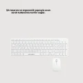 BUĞZ Kablosuz Klavye ve Mouse Seti - Ergonomik Tasarım, Sessiz Kullanım, Geniş Uyumluluk - BUĞZ