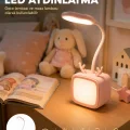 BUĞZ Kablosuz LED Masa ve Gece Lambası Dekoratif Şarjlı Tasarım