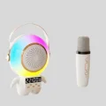 BUĞZ Kablosuz Mikrofonlu Astronot Tasarım Bluetooth Speaker Karaoke