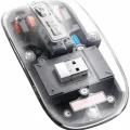 BUĞZ Kablosuz Mouse Fare Şarjlı Bluetooth Wireless Çift Modlu Sessiz