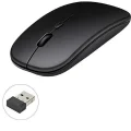 Kablosuz Mouse Fare Şarjlı Bluetooth Wireless Çift Modlu Sessiz