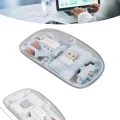 BUĞZ Kablosuz Mouse Fare Şarjlı Bluetooth Wireless Çift Modlu Sessiz