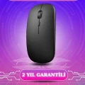 BUĞZ Kablosuz Mouse Fare Şarjlı Bluetooth Wireless Çift Modlu Sessiz - BUĞZ