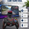 BUĞZ Kablosuz Oyun Kolu Bluetooth Joystick Gamepad Android Uyumlu