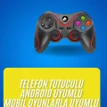  Kablosuz Oyun Kolu Bluetooth Joystick Gamepad Android Uyumlu