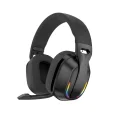 BUĞZ Kablosuz Oyuncu Kulaklığı RGB Aydınlatmalı Bluetooth Mikrofonlu Gaming Headset - BUĞZ