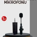 BUĞZ Kablosuz Profesyonel Mikrofon – 360° Ses Yakalama, 60 m Menzil, Gürültü Engelleyici