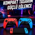 BUĞZ Kablosuz Retro Oyun Konsolu HDMI TV Bağlantılı Çift Gamepad Seti