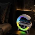 BUĞZ Kablosuz RGB Bluetooth Hoparlör USB FM ve AUX Destekli Taşınabilir Ses Sistemi