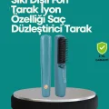 BUĞZ Kablosuz Saç Düzleştirici Tarak – 2600 mAh Şarjlı Model