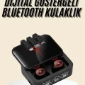 BUĞZ Kablosuz Şarj Göstergeli Powerbank Özellikli Bluetooth Kulaklık Çağrı Cevaplayabilen - BUĞZ