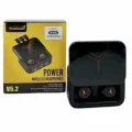 BUĞZ Kablosuz Şarj Göstergeli Powerbank Özellikli Bluetooth Kulaklık Çağrı Cevaplayabilen Yeni Nesil