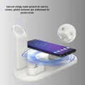 BUĞZ Kablosuz Şarj İstasyonu 4’ü 1 Arada iPhone Watch ve AirPods Uyumlu