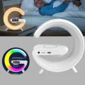 BUĞZ Kablosuz Şarjlı Atmosfer Lambası Bluetooth Hoparlör ve Akıllı Alarm Özellikli - Lisinya