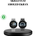 BUĞZ Kablosuz Şarjlı Bluetooth Görüşmeli Akıllı Saat – Android & iOS Uyumlu