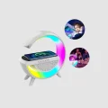 BUĞZ Kablosuz Şarjlı Bluetooth Hoparlör ve Gece Lambası – NFC, FM Radyo, RGB Işık - BUĞZ