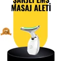  Kablosuz Şarjlı Yüz Masaj Cihazı | Cilt Yenileyici ve Nem Dengeleyici