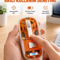 BUĞZ Kablosuz, Sessiz, Ergonomik ve Şarjlı Fare - Gelişmiş Çoklu Cihaz Desteği Yeni Nesil