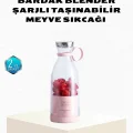 BUĞZ Kablosuz Taşınabilir Mini Blender – USB Şarjlı, 1200mAh