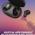BUĞZ Kablosuz TWS Kulaklık Kulak İçi Mikrofonlu Bleuetooth Kulaklık Yüksek Ses Kaliteli