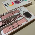BUĞZ Kadınlar İçin Pembe Akıllı Saat, GPS ve Nabız Sensörlü, Suya Dayanıklı, 2.2 İnç Ekran