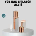 BUĞZ Kadınlar İçin Yüz ve Kaş Epilatörü – Hassas Cilt Dostu, Pil ile Çalışan, Taşınabilir ve Şık Tasarım