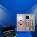BUĞZ Kadınlara Özel Bileklik Hediyeli Akıllı Saat ve Dijital Göstergeli ANC Özellikli Bluetooth Kulaklık