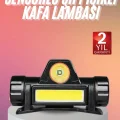  Kafa Lambası Çalışma Işığı Kafa Feneri Şarjlı Mıknatıslı Fenerli