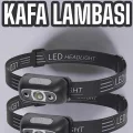  Kafa Lambası Kamp Lambası Led Işık Şarjlı Ayarlanabilir