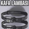  Kafa Lambası Kamp Lambası Led Işık Şarjlı Ayarlanabilir