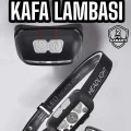 BUĞZ Kafa Lambası Kamp Lambası Sensörlü Şarjlı Ayarlanabilir