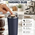 BUĞZ Kahve ve Baharat Öğütücü Kolay Temizlenebilir Paslanmaz Çelik Taşınabilir