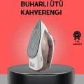 BUĞZ Kahverengi Buharlı Ütü 2200W Sürekli Buhar 120 g Şok Buhar