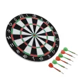 BUĞZ Kaliteli Ahşap Dart Tahtası 12 İnç  4 Dart Ok Seti