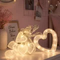 BUĞZ Kalp Figürlü LED Neon Dekor Işığı Romantik Ortam Aydınlatması
