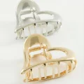 BUĞZ Kalp Metal Mandal Toka 6 cm