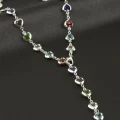 BUĞZ Kalp Zirkon Taşlı Y Kolye
