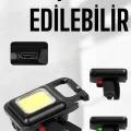 BUĞZ Kamp Işığı Çok Fonksiyonlu Taşınabilir Anahtarlık Kapak Açma Manyetik Özelliği