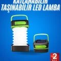  Kamp Lambası Katlanabilir Lamba Solar Şarjlı Led Lamba El Fenerli