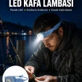 BUĞZ Kampçı Kafa Lambası Su Geçirmez Çok Modlu LED Yeni Nesil
