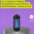 BUĞZ Kapalı ve Açık Alanlarda Etkili Elektrikli Sivrisinek Katili – UV Işıklı Tuzak